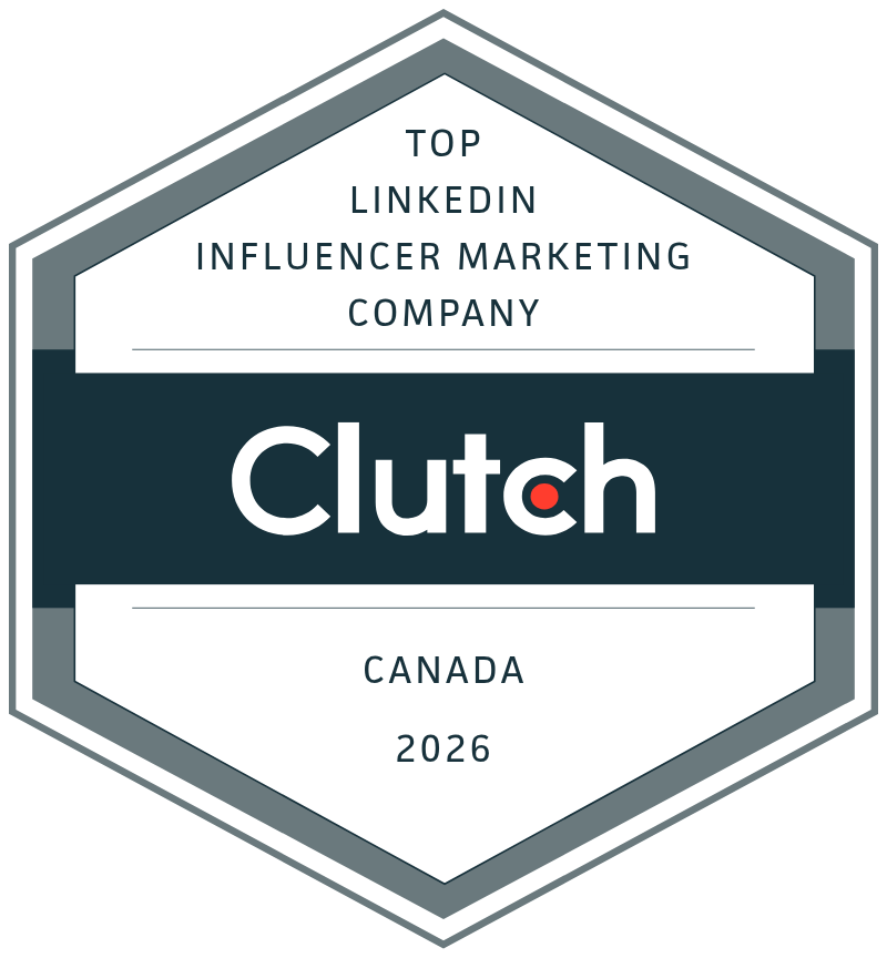 Top Clutch Linkedin Influencer Marketing Company Canada 2026